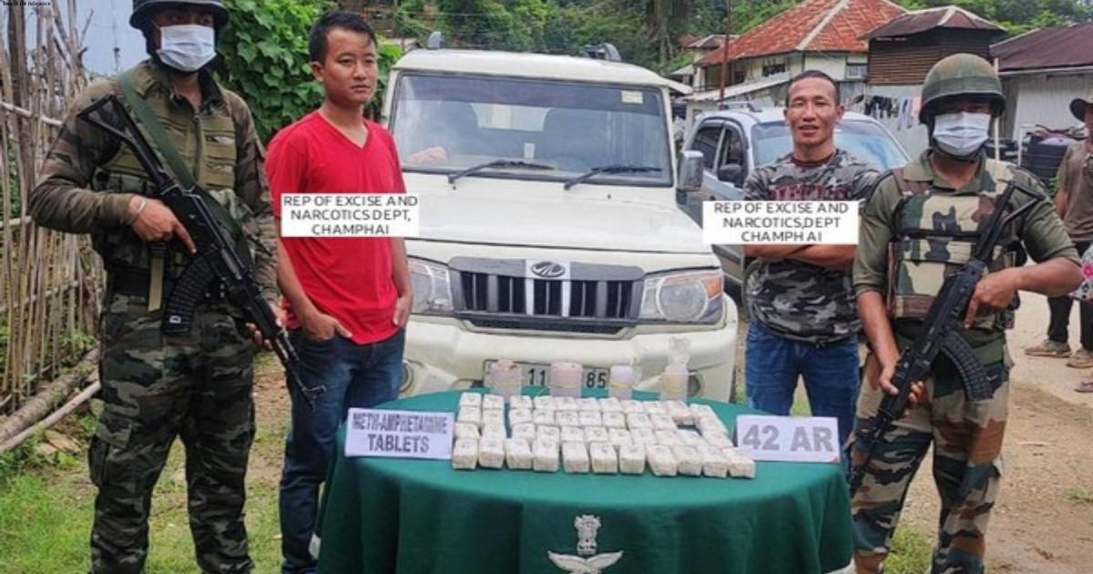 Contraband drugs worth over Rs 54.79 crore seized in Mizoram